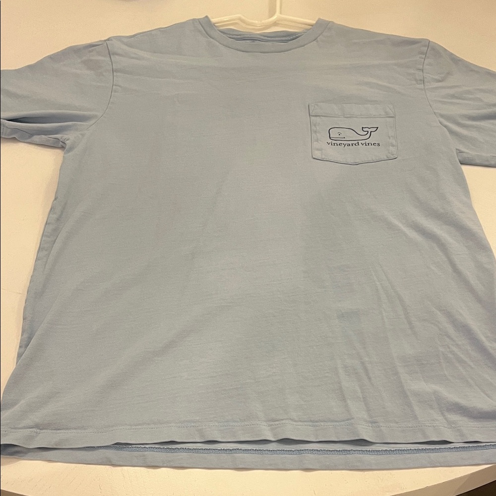 Vineyard Vines Men's Sky Blue Short Sleeve Tee